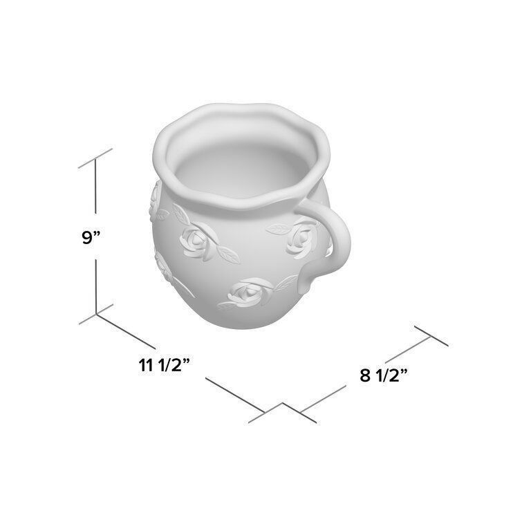 Mazin Pot Planter 3D model_1