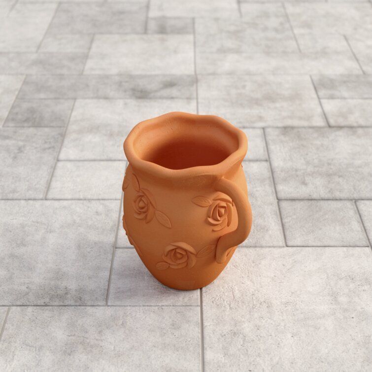 Mazin Pot Planter 3D model_4
