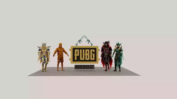 pubg mobile ideal modell