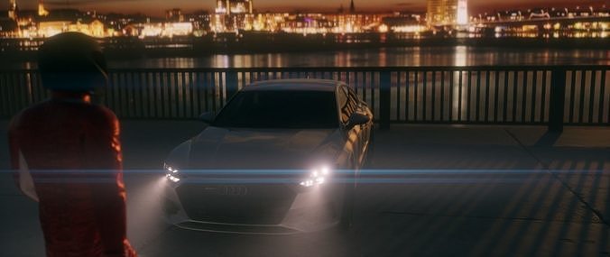 audi a7 Free 3D model