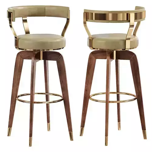 Jesse Yanai Bar Stool 3D model