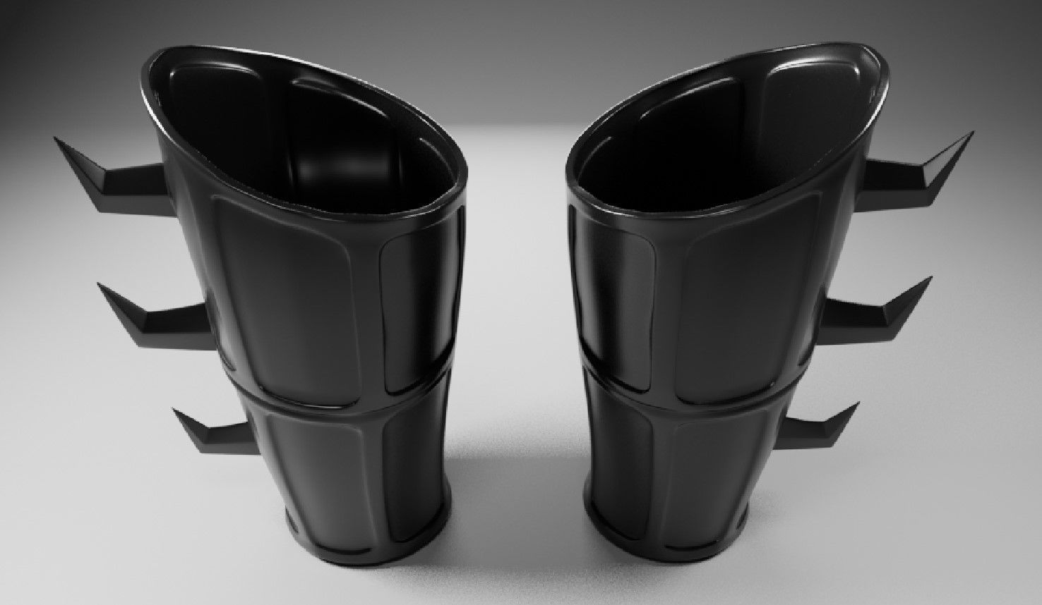 Batman Gauntlets - Inspired by Batman Begins 3D print model_1