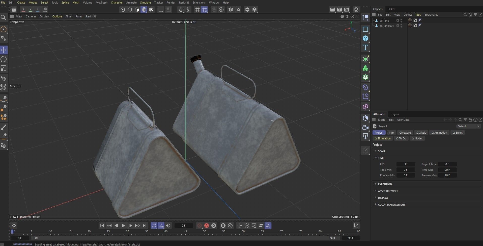 Military Oil Can Low-poly 3D model_30