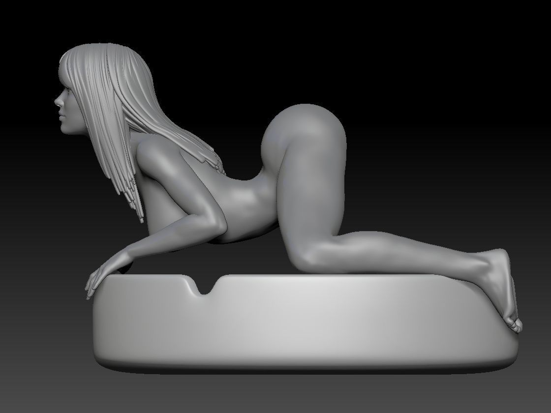 ASHTRAY my girlfriend 2 3D print model_2