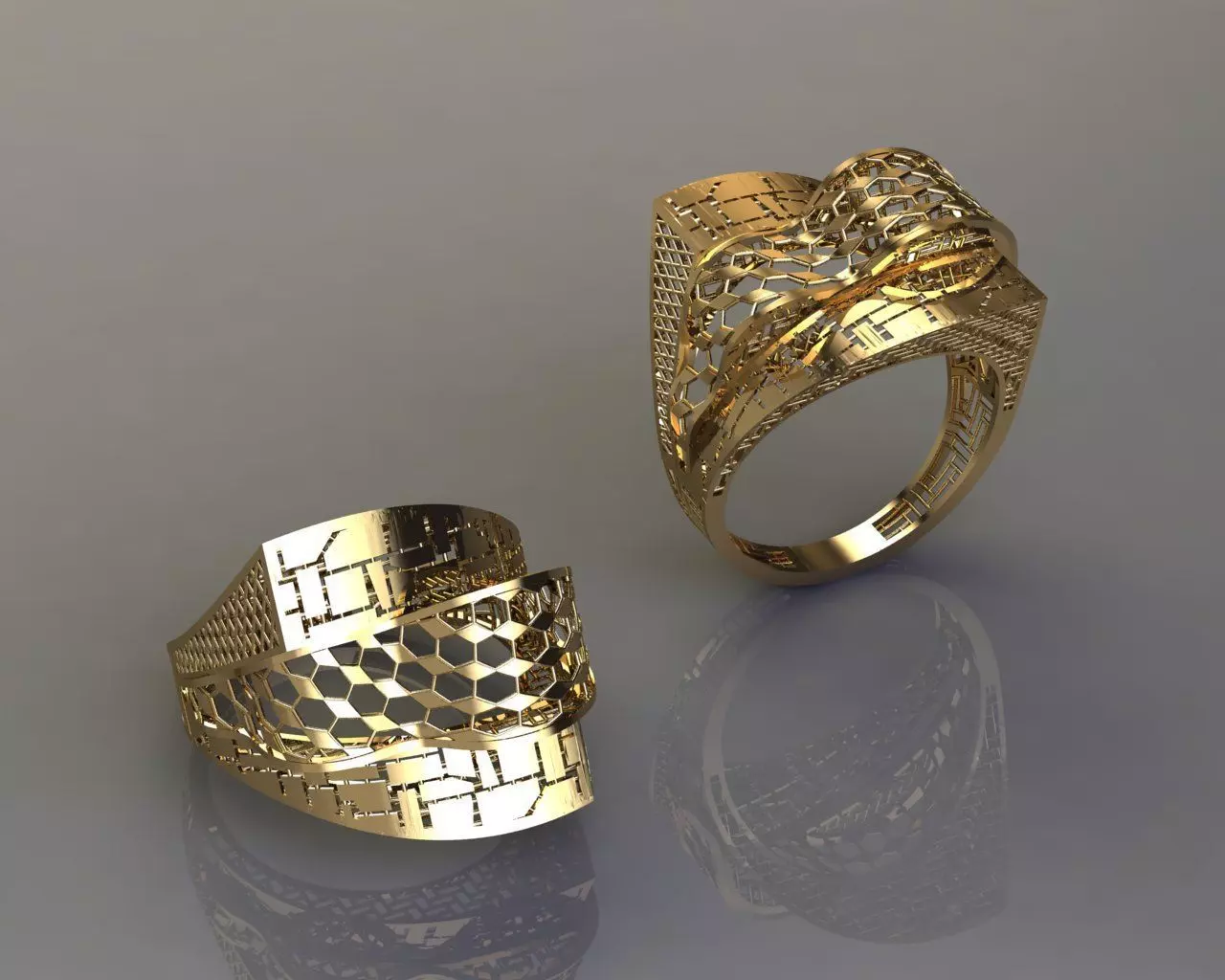 turtorial ring 3D print model_0