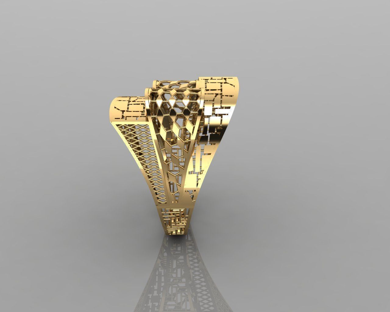 turtorial ring 3D print model_6