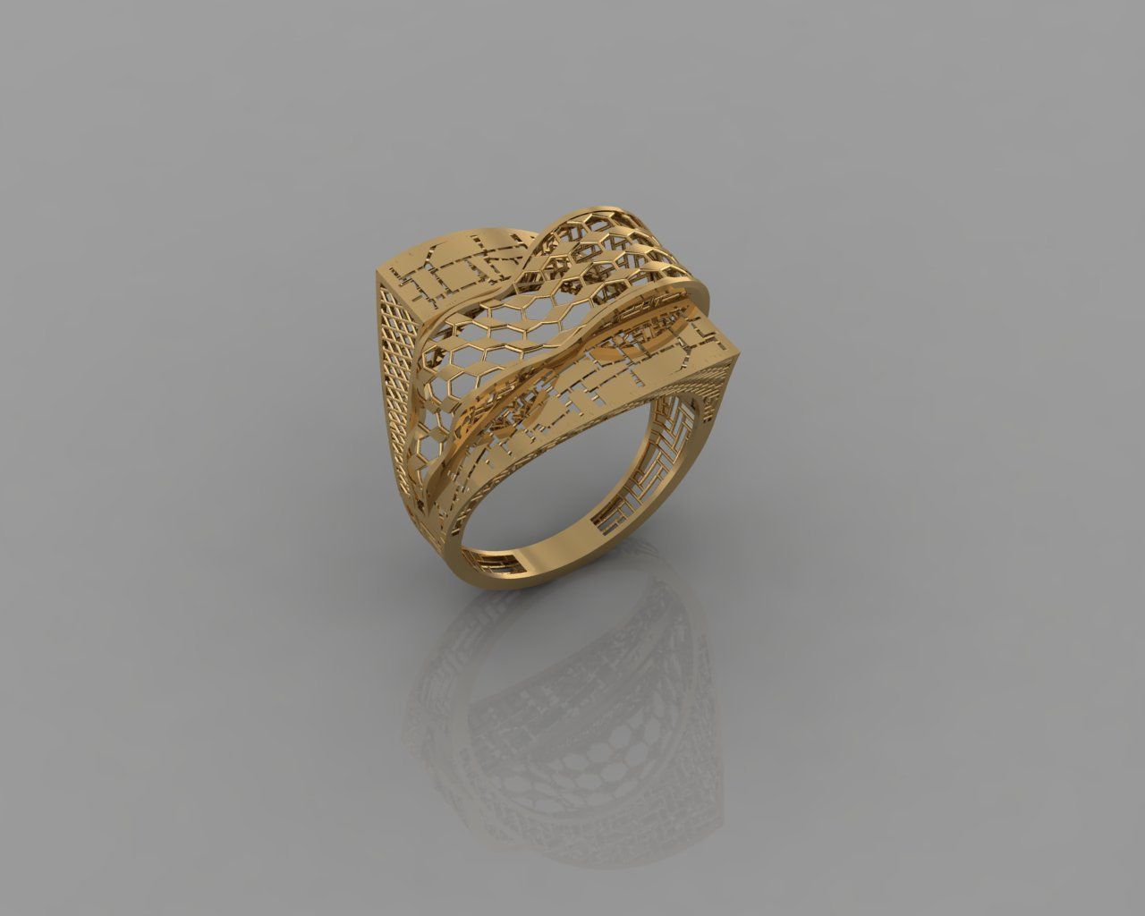 turtorial ring 3D print model_9