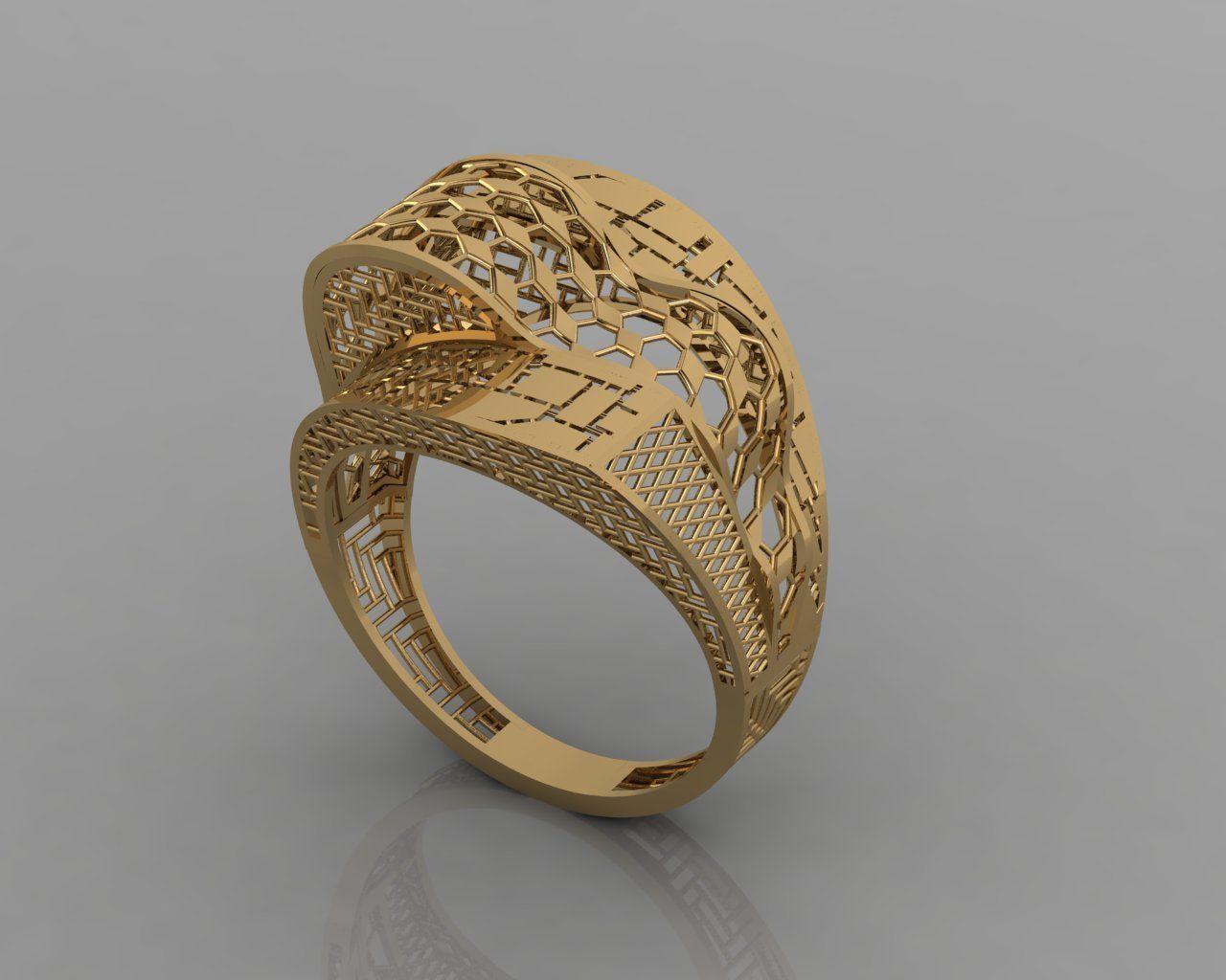 turtorial ring 3D print model_14