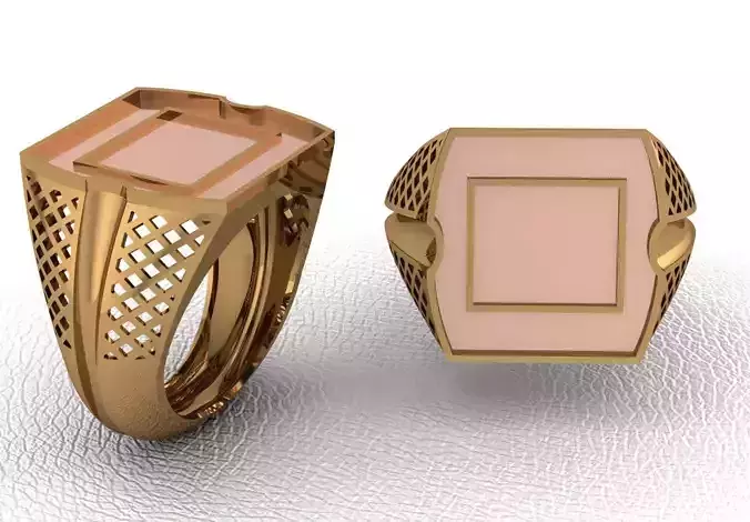 Man ring 54 3D print model