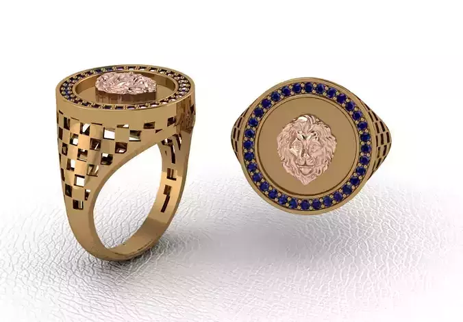 Man ring 59 3D print model