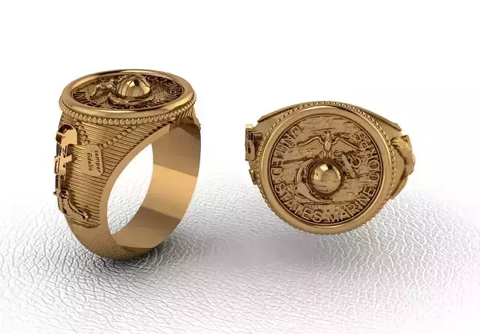 Man ring 65 3D print model