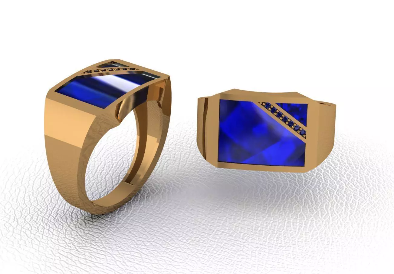 Man ring 69 3D print model_0