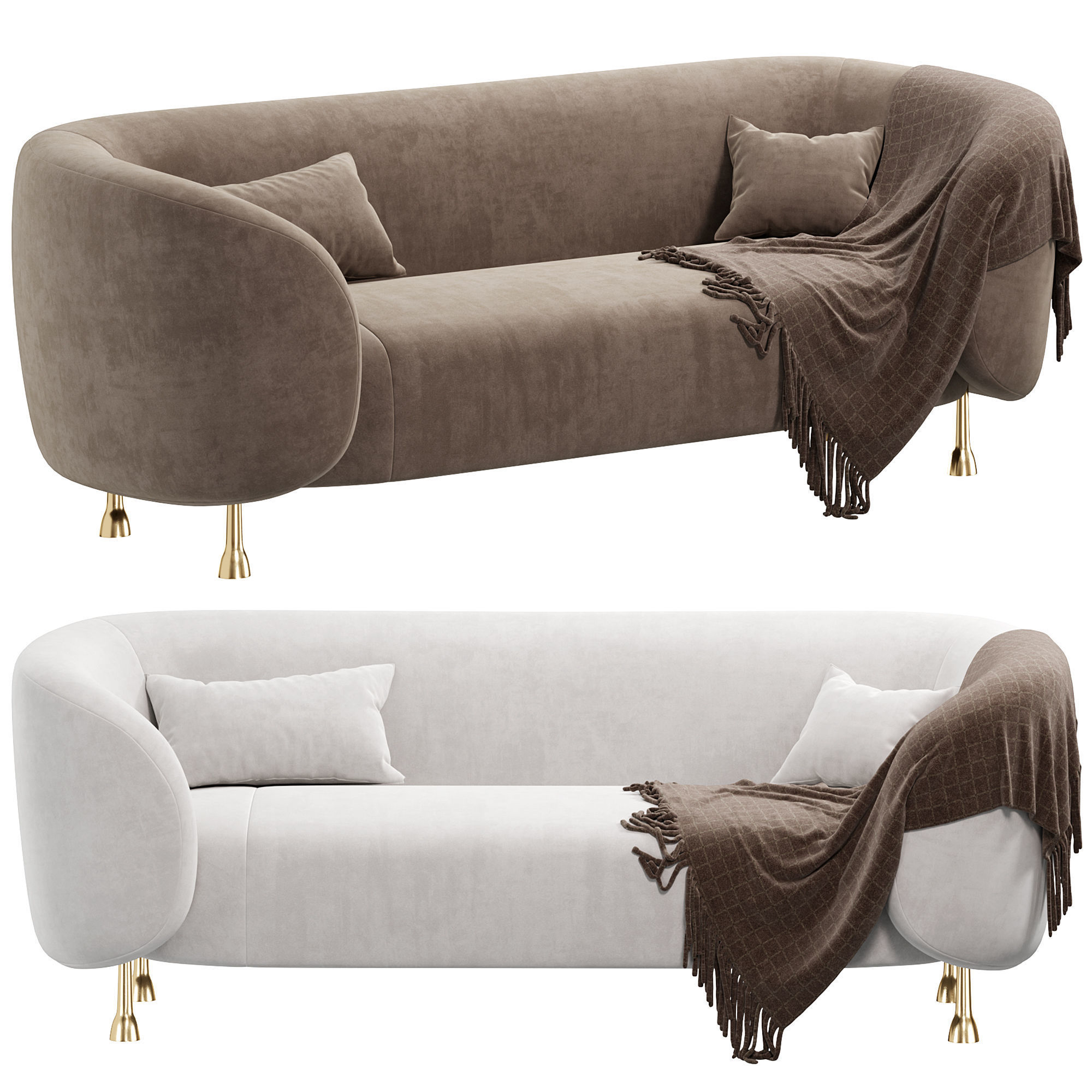 Mike Rhodes Sofa 3D model_1