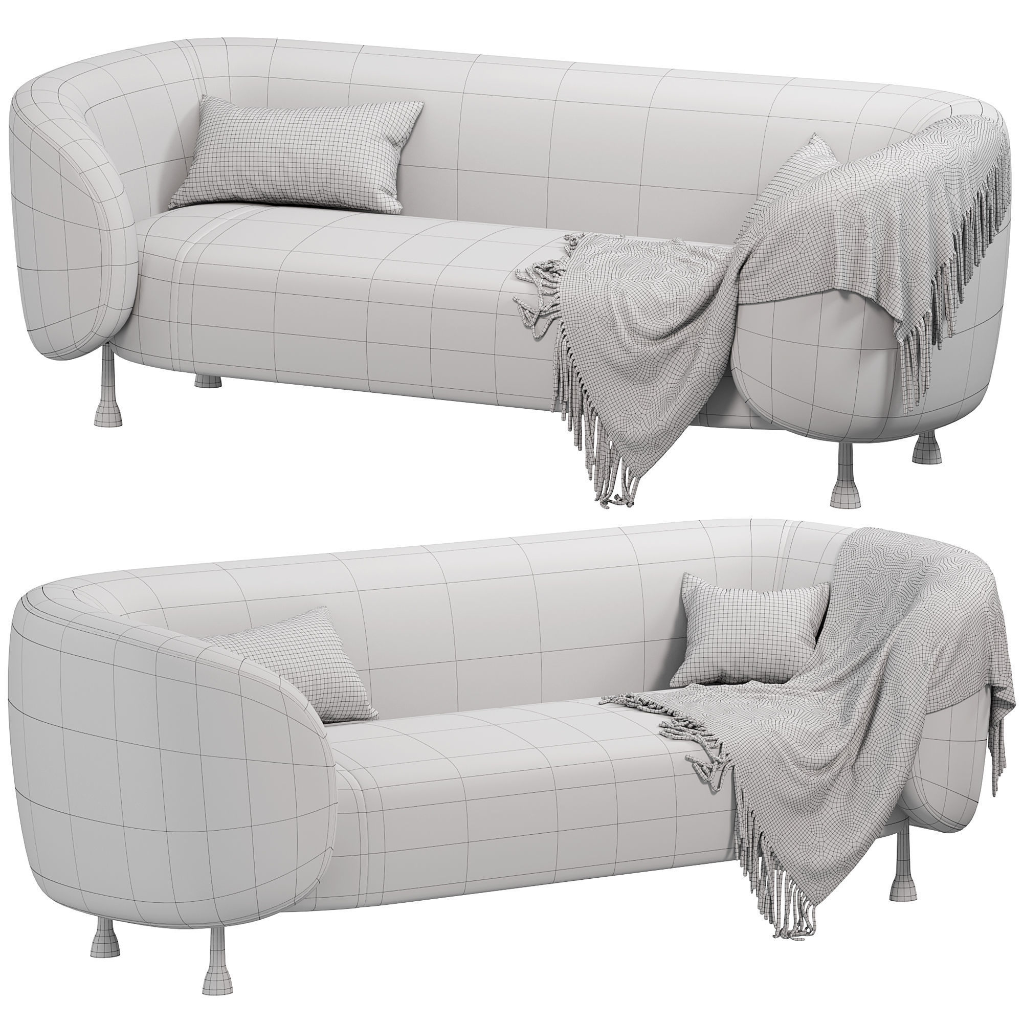 Mike Rhodes Sofa 3D model_2