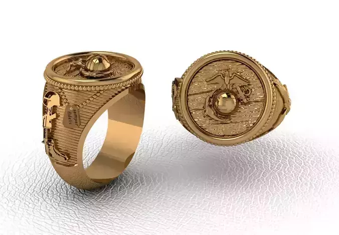 Man ring 100 3D print model