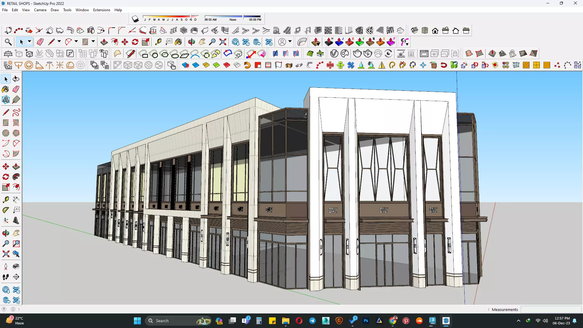Retail shop 3d model 3D model_0