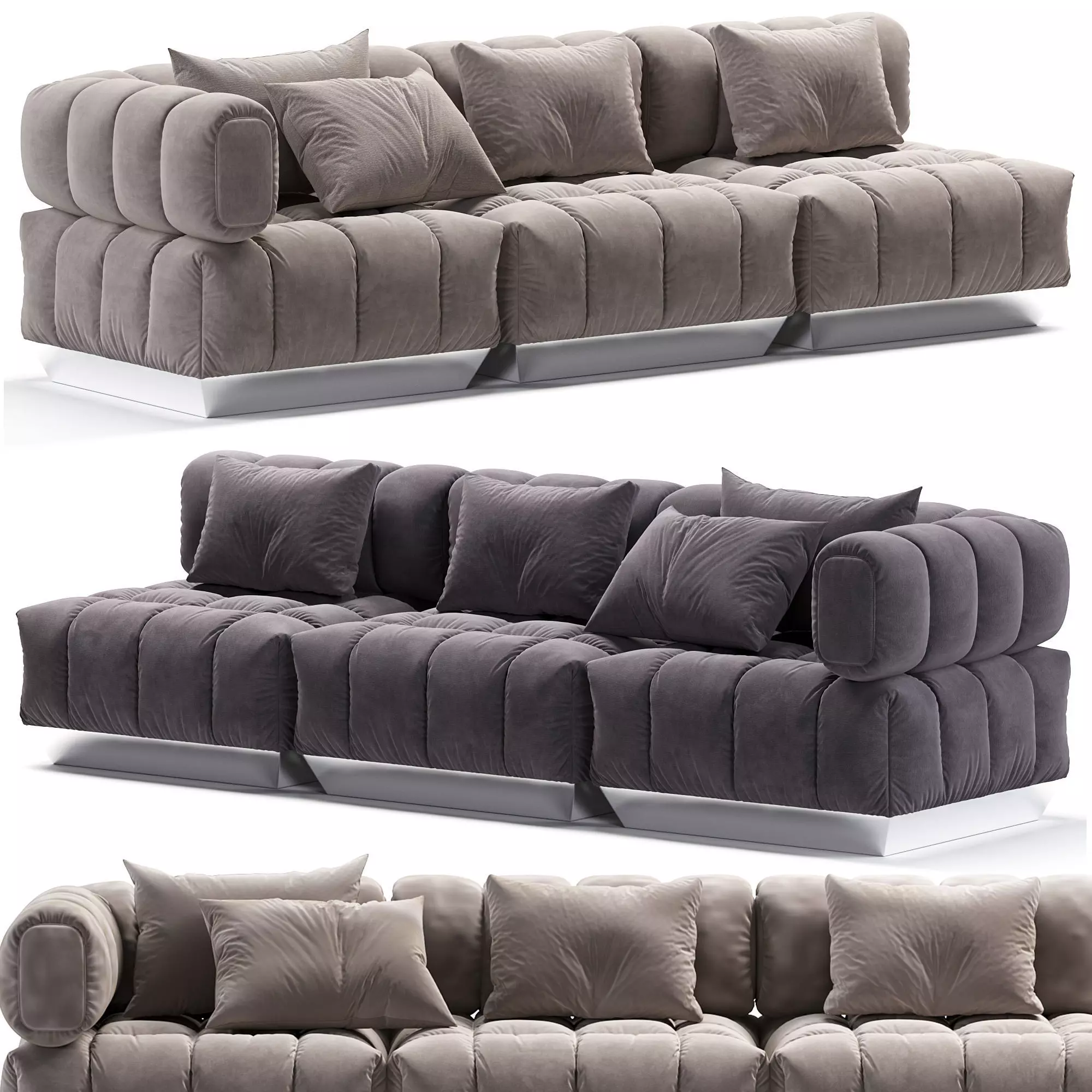   Jerry Long Sofa  3D model_0
