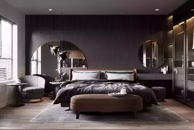 Modern Bedroom 