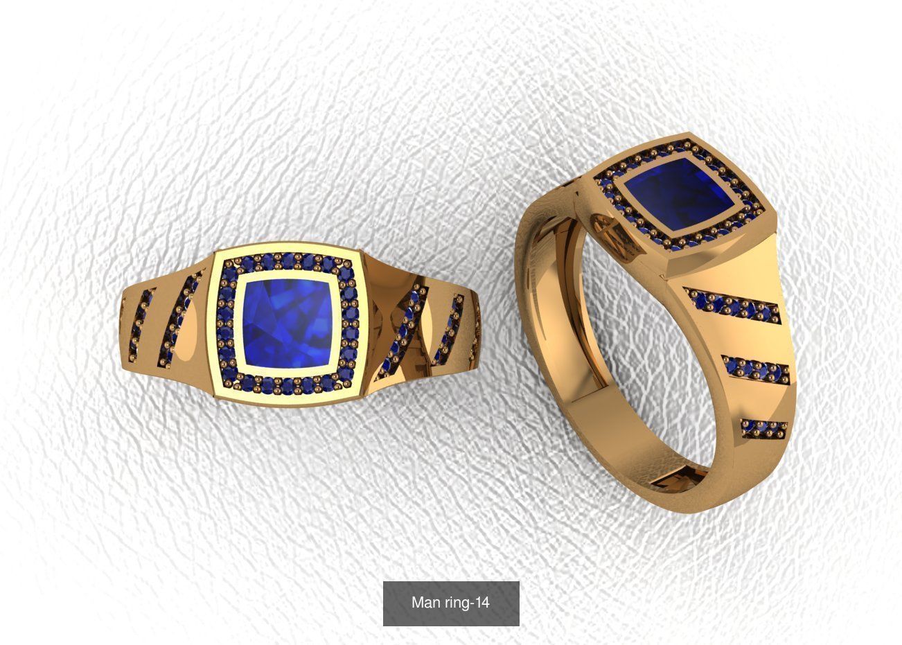 100 ring 3D Model Collection_32