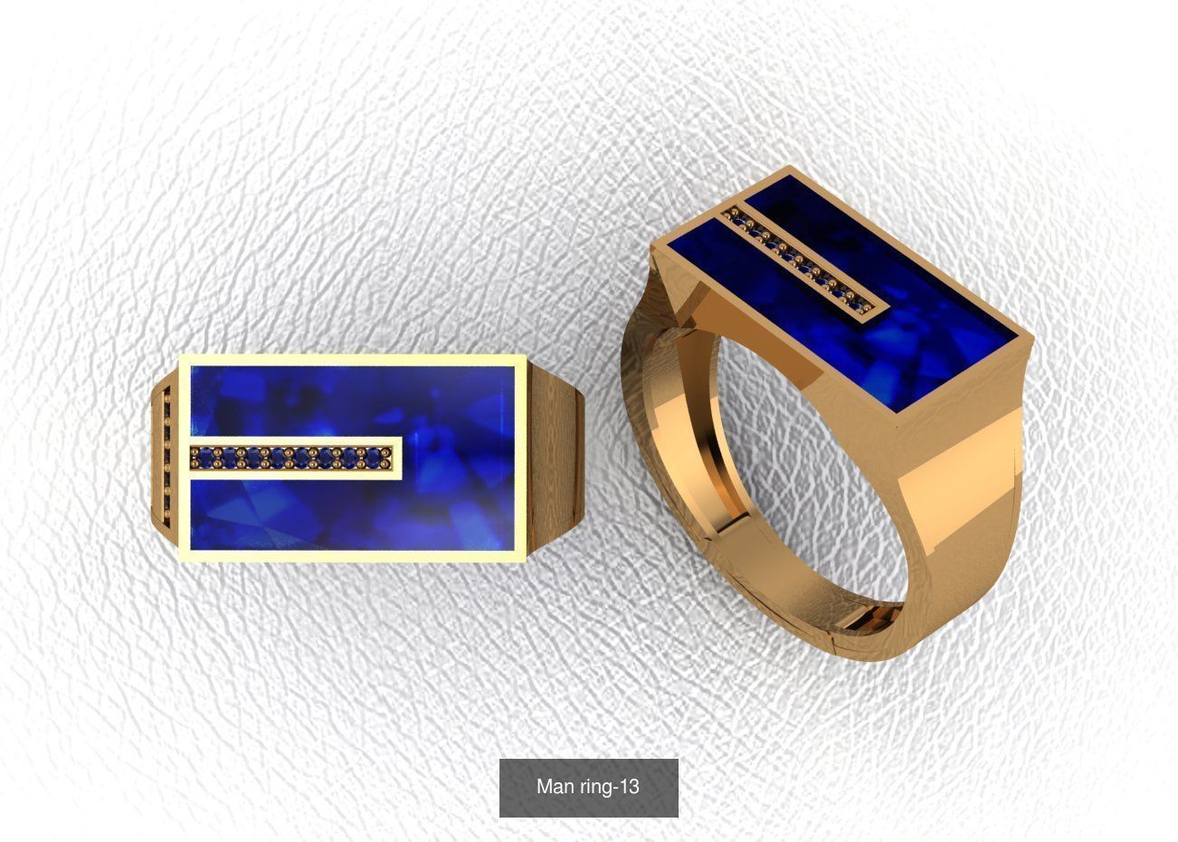 100 ring 3D Model Collection_31