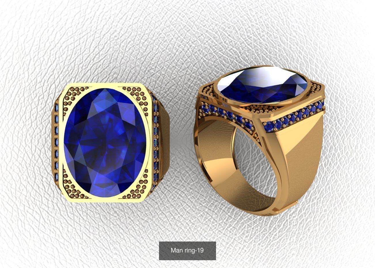 100 ring 3D Model Collection_37