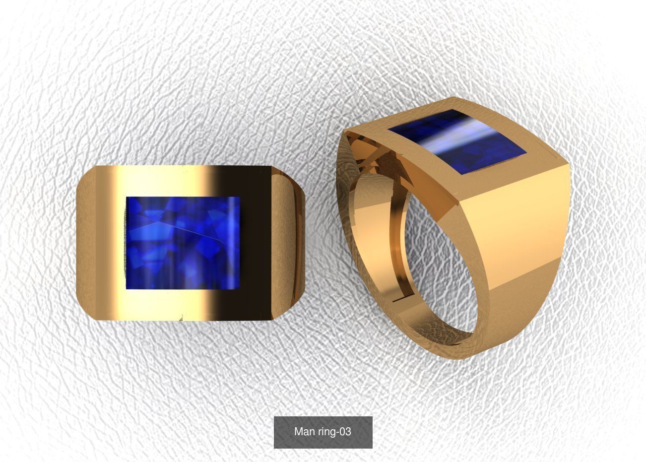 100 ring 3D Model Collection_21