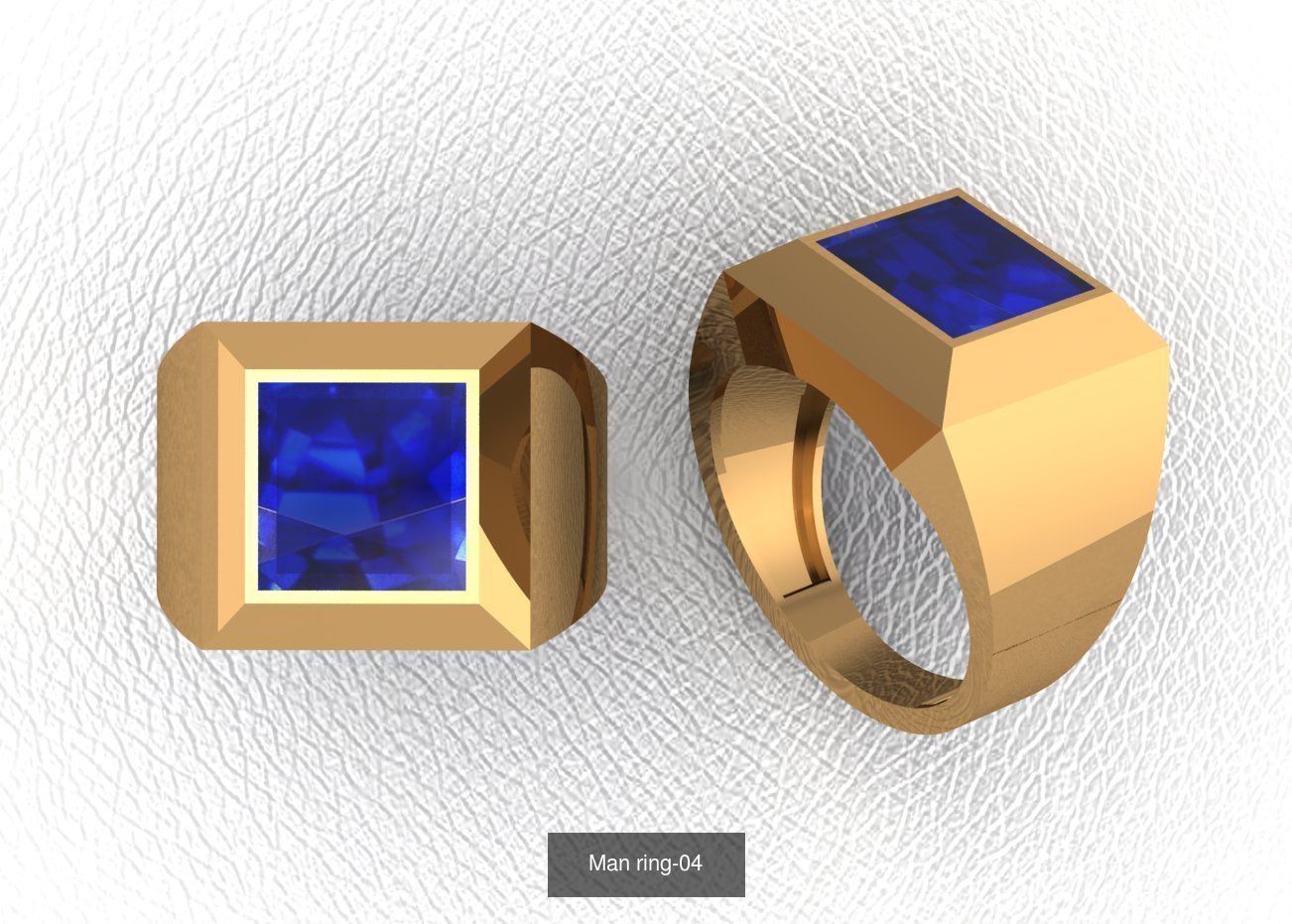 100 ring 3D Model Collection_22