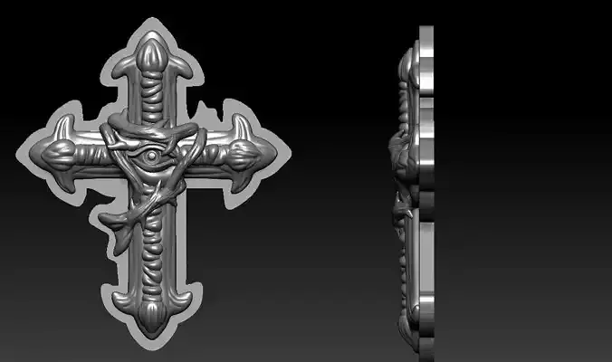 Cross Model 3D print model