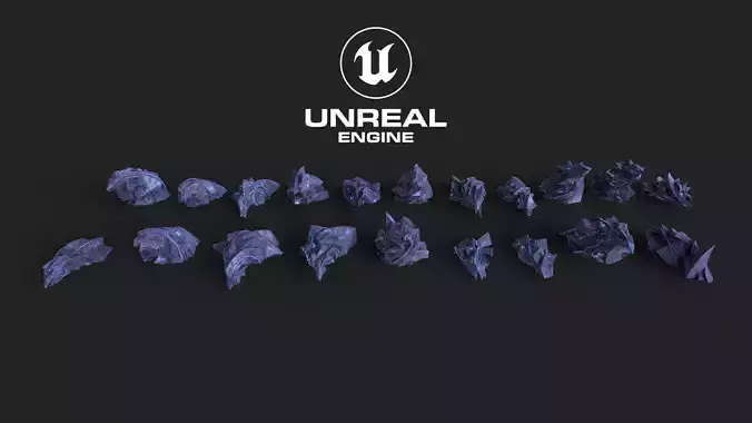 Otherworldly Rock Formations   Procedurally Generated PBR Rocks