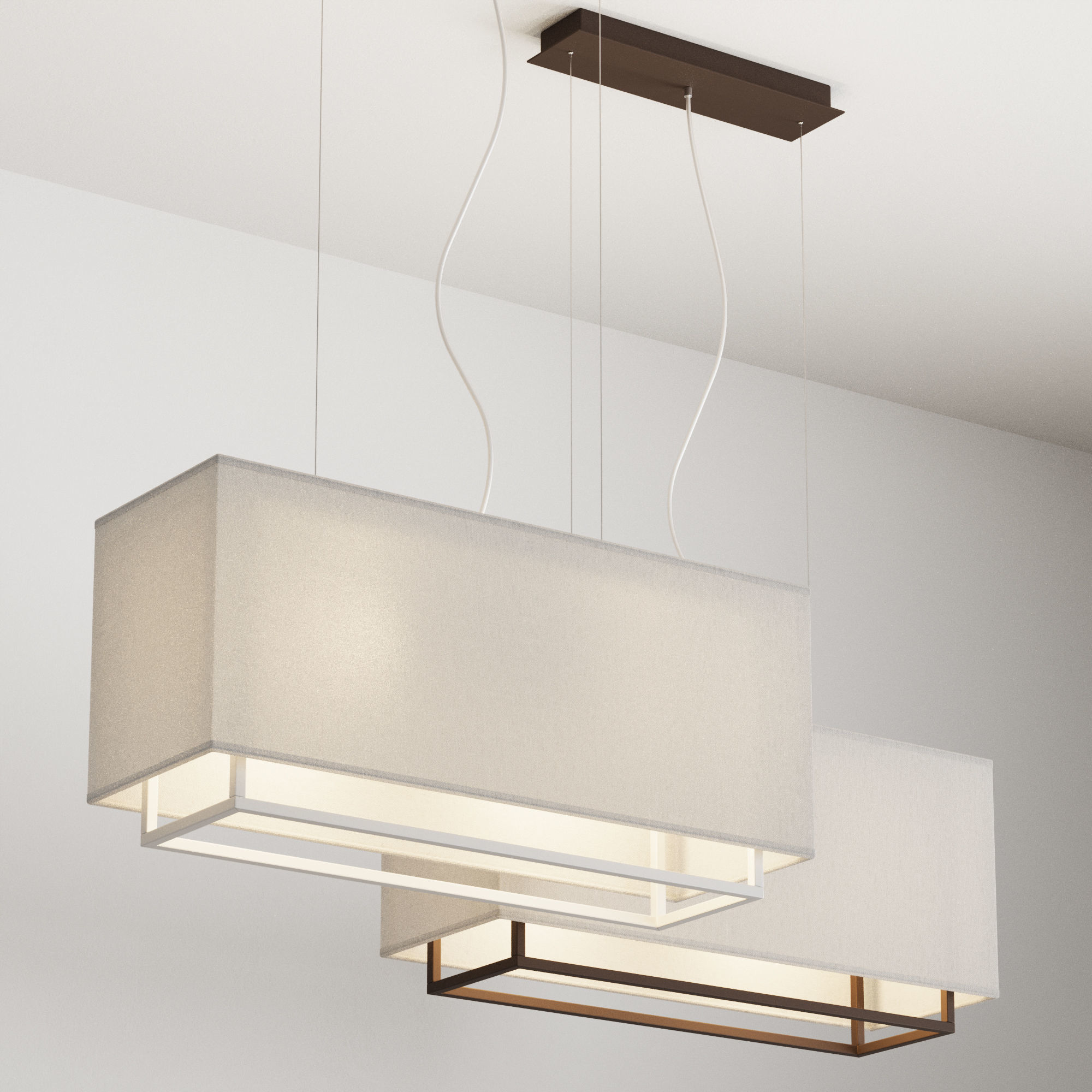 Pendant lamp Faro Barcelona VESPER 600 3D model_6