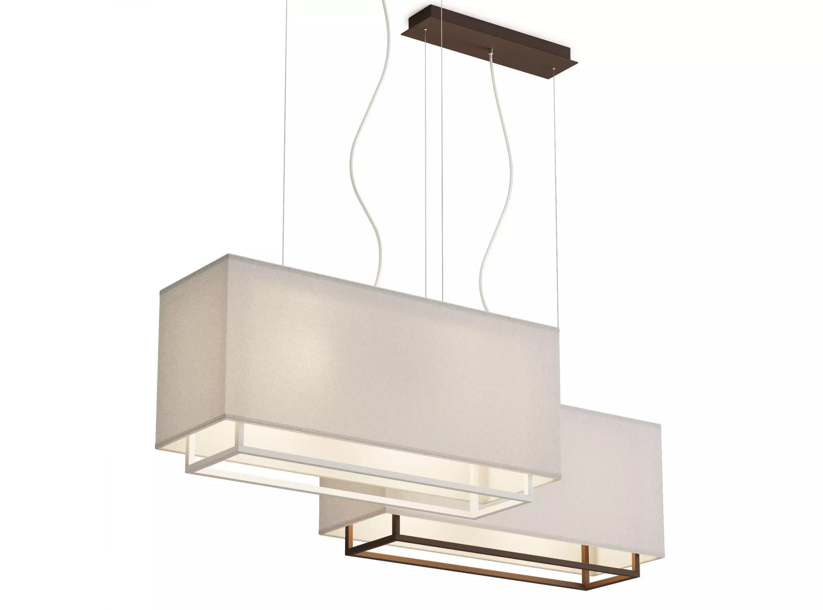 Pendant lamp Faro Barcelona VESPER 600 3D model_0