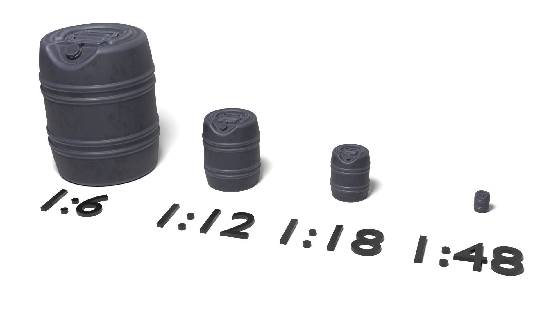 Ion Plasma Drum 1-6 scale Hottoys  3D print model_5