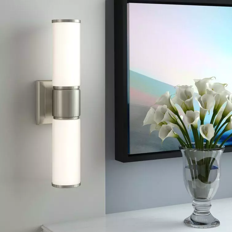 Baleria Steel Flush Mounted Sconce Free 3D model