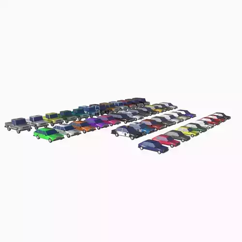 set of cars