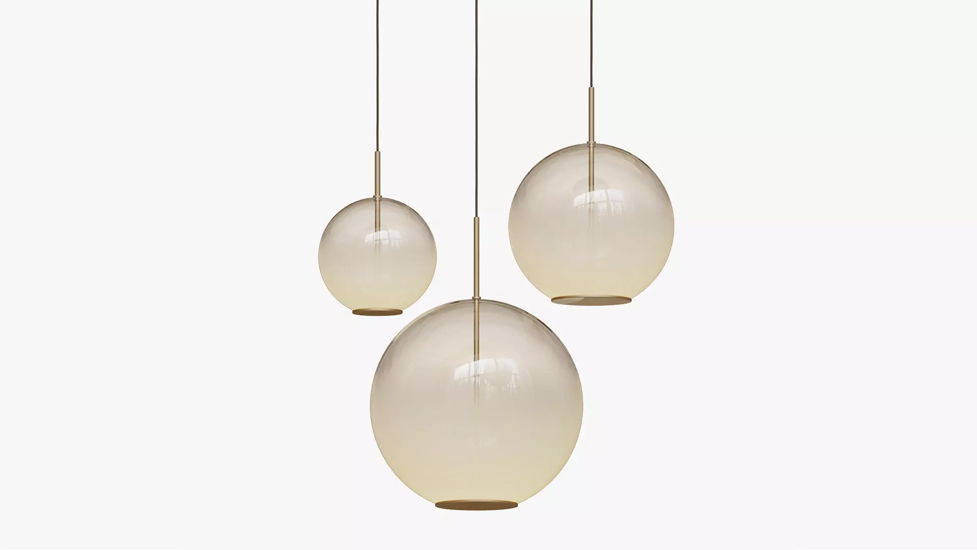 Misty Suspension lamp 3D model