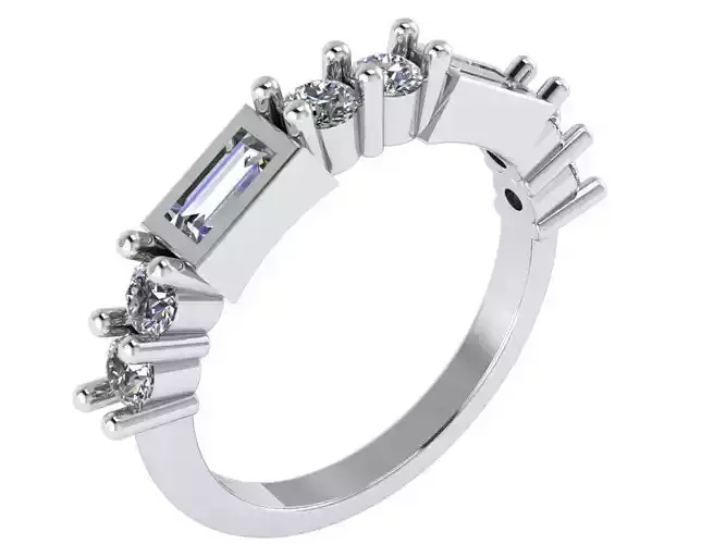 Diamond Band Ring 1129