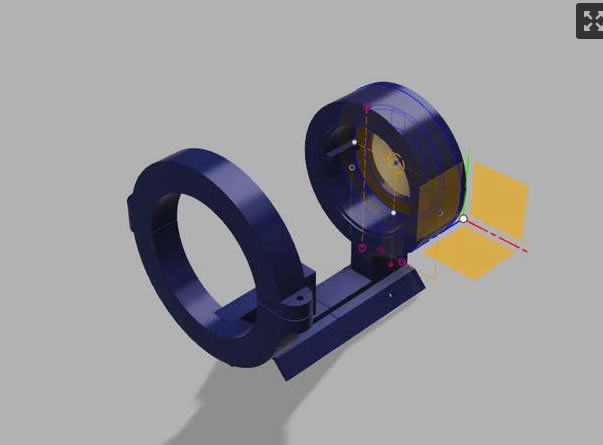ROTOZIP Mount for MPCNC free 3D model 3D printable | CGTrader