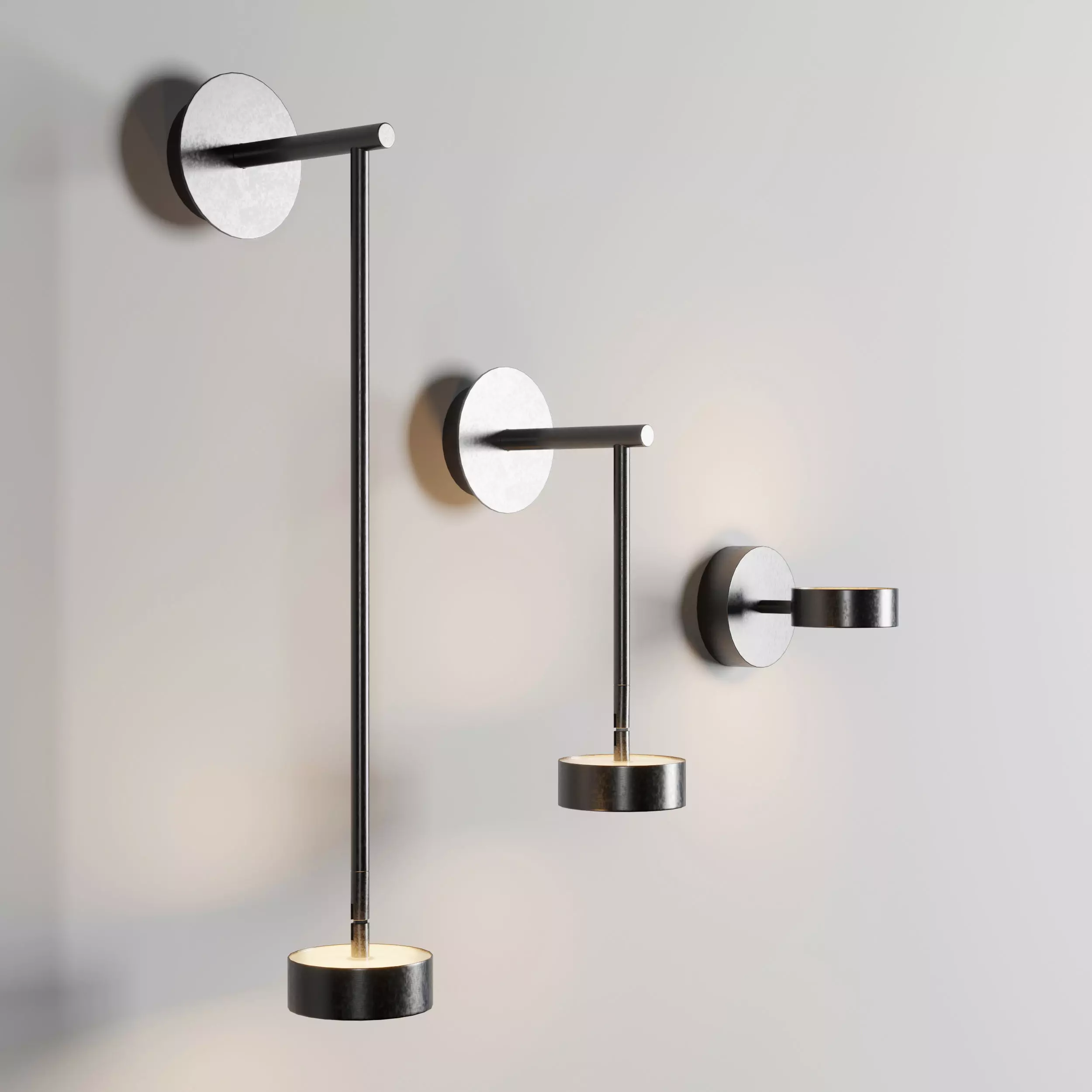 wall sconce by giopato coombes Low-poly 3D model_0