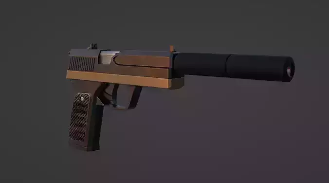 Animated pistol