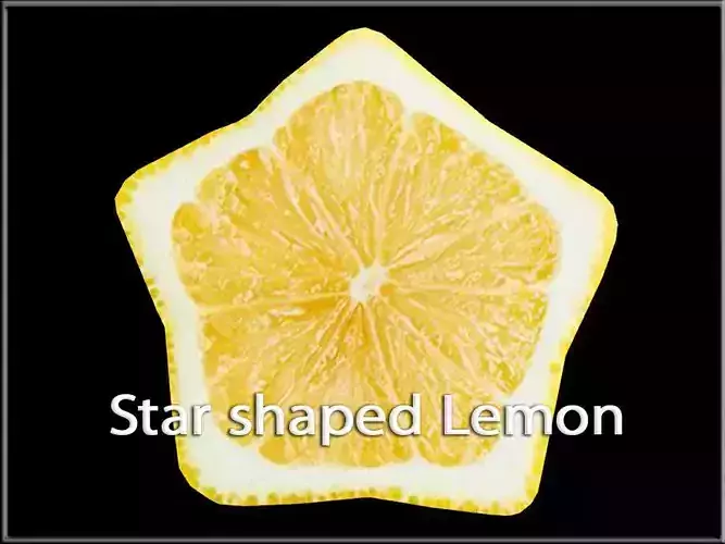 Star shaped Lemon