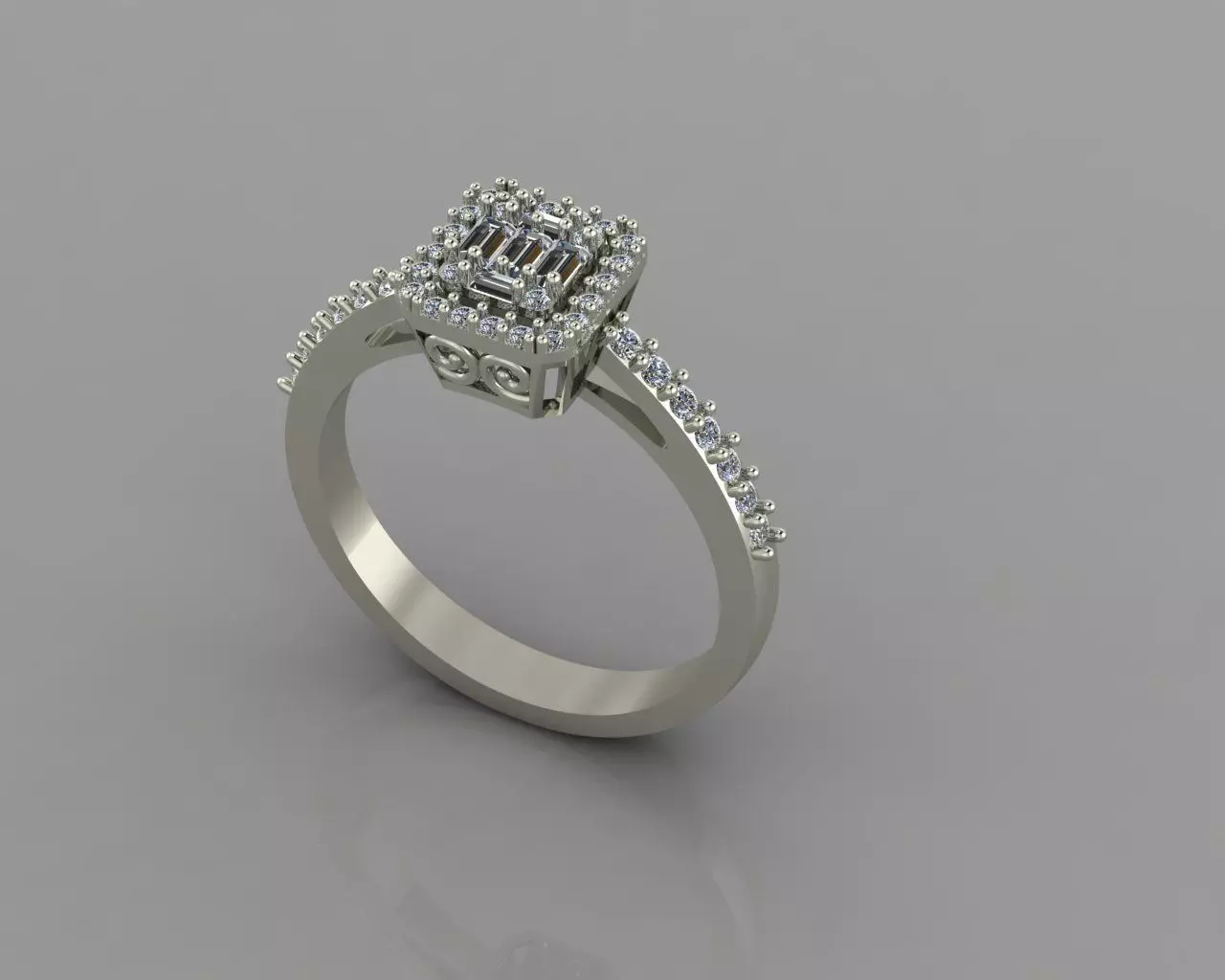 soliter ring 3D print model