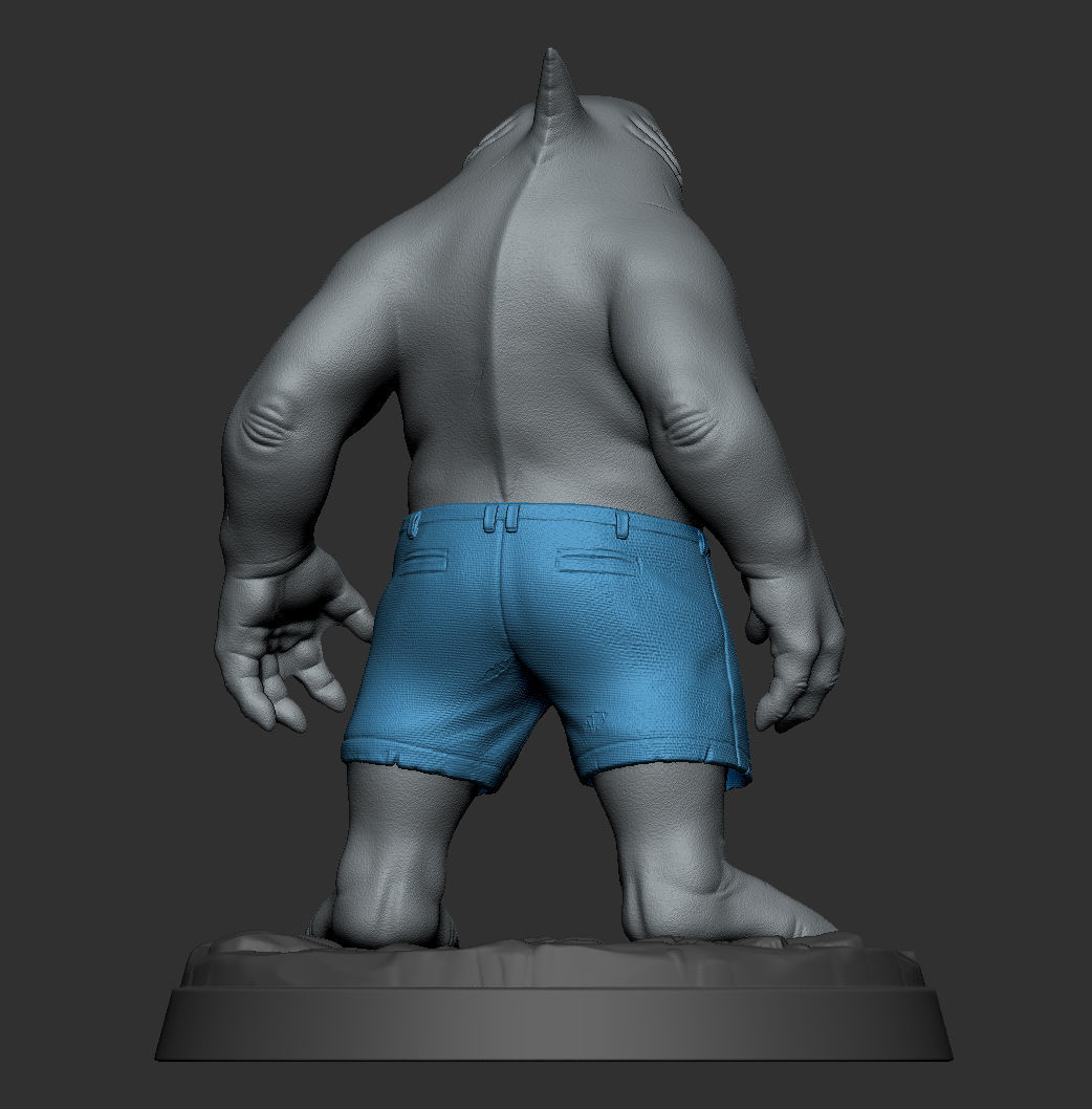 KINGSHARK   SUICIDESQUAD 3D print model_3