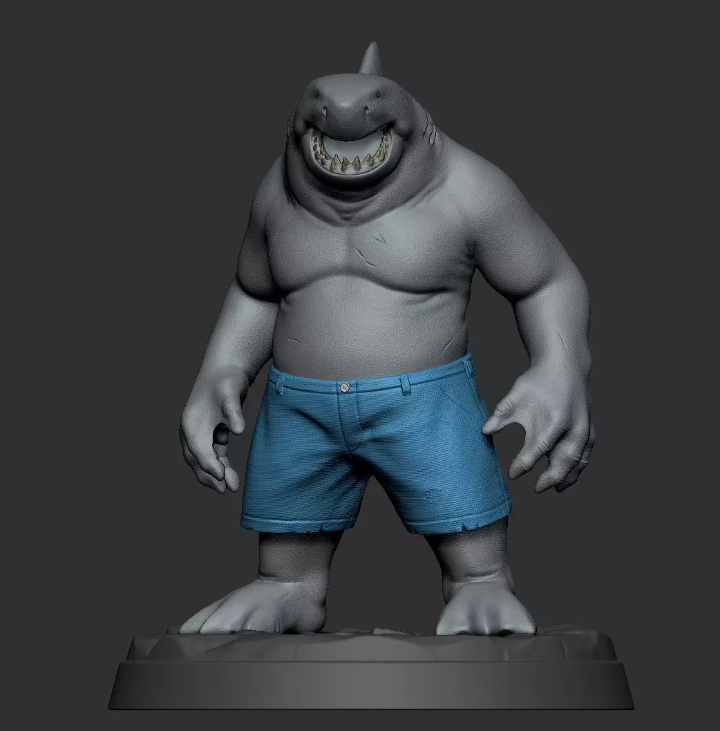 KINGSHARK   SUICIDESQUAD 3D print model_0