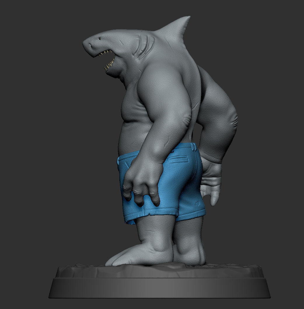 KINGSHARK   SUICIDESQUAD 3D print model_2