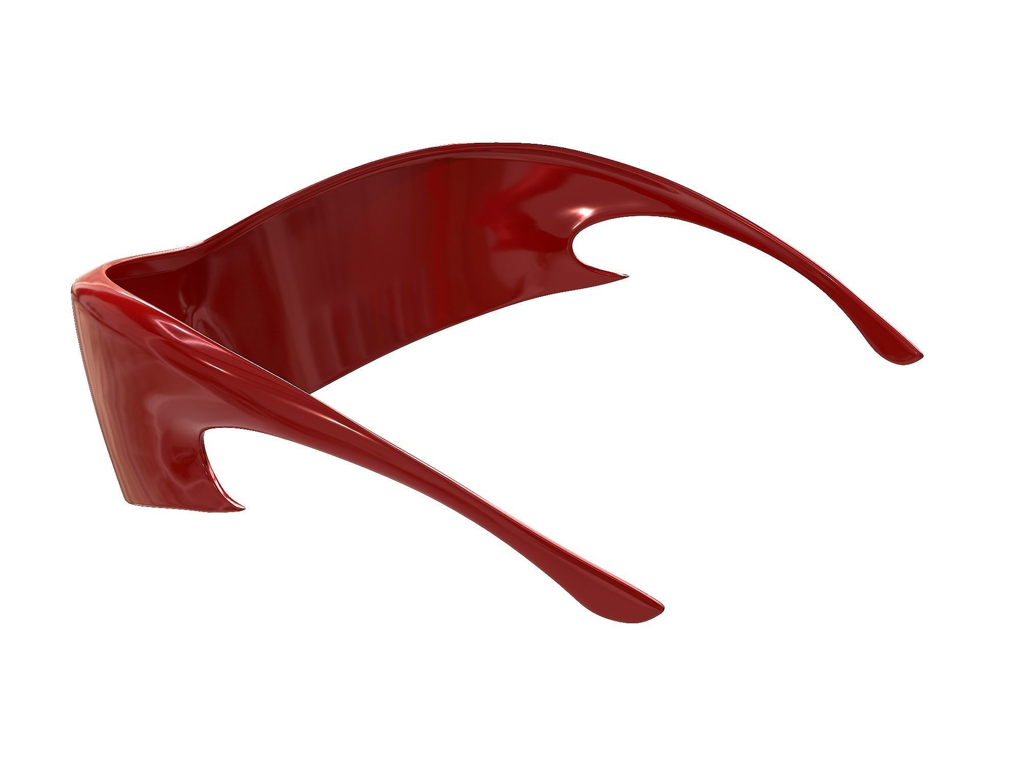 Balenciaga Speed Cat Sunglasses Low-poly 3D model_10