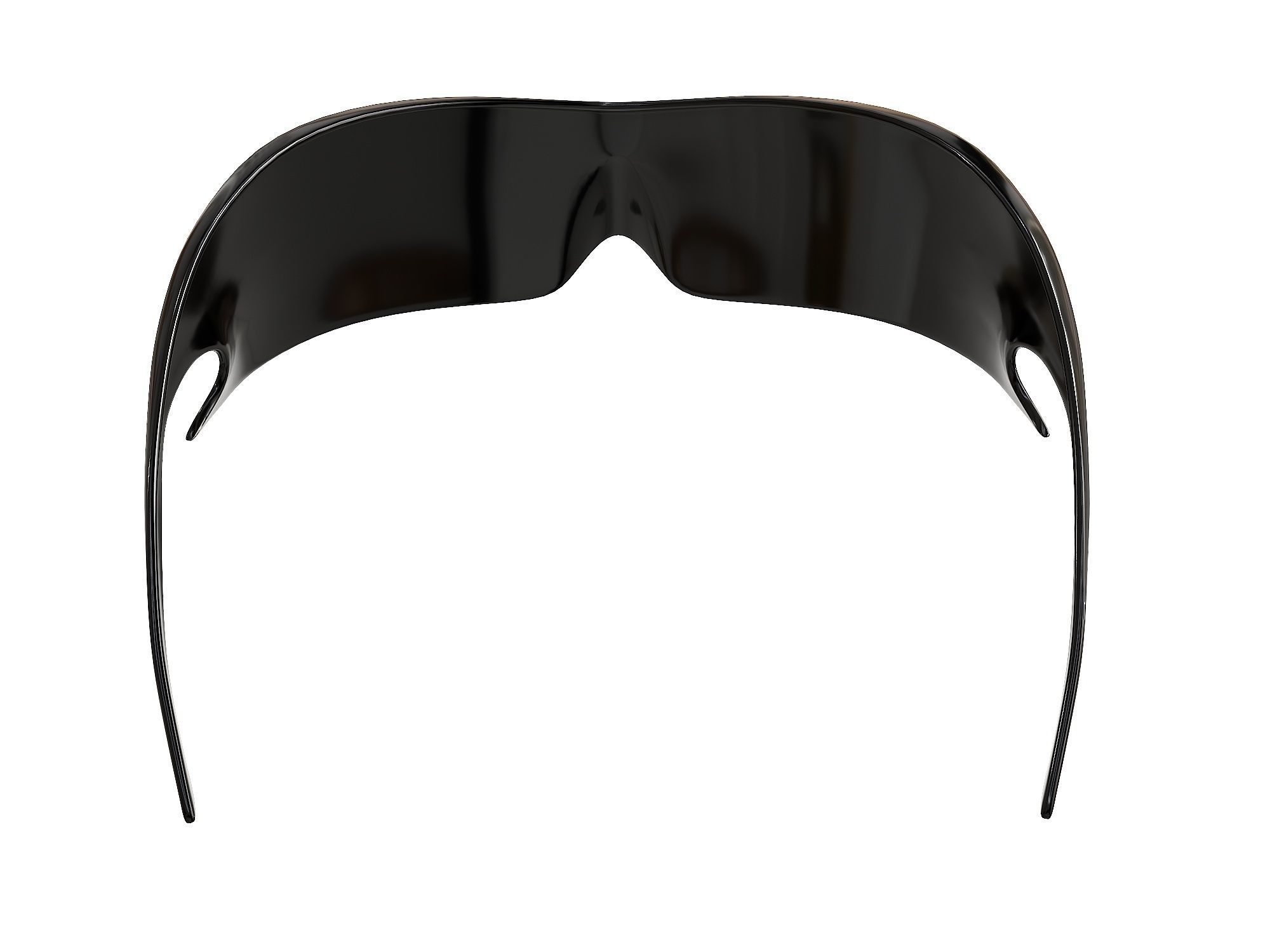 Balenciaga Speed Cat Sunglasses Low-poly 3D model_11