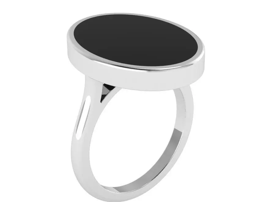 Oval Ring 1161 Free 3D print model