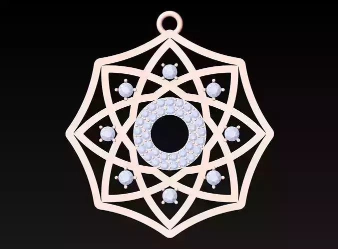 Diamond Pendant - N544