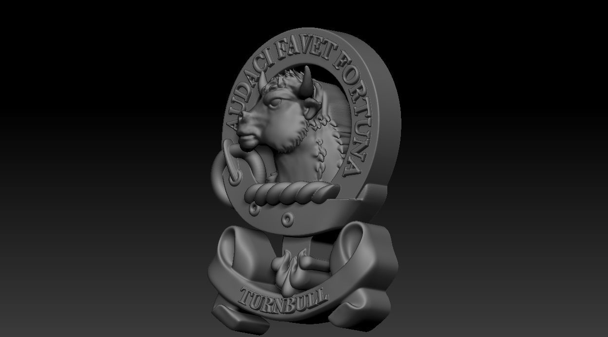 Turn Bull 3D print model_2