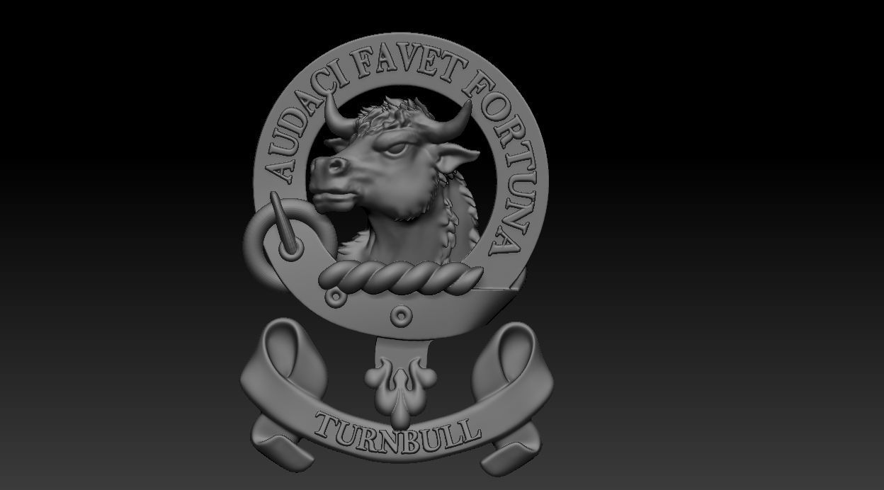 Turn Bull 3D print model_1